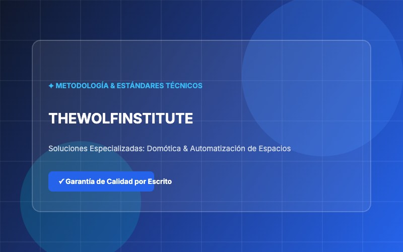 Thewolfinstitute - Metodología y Servicios